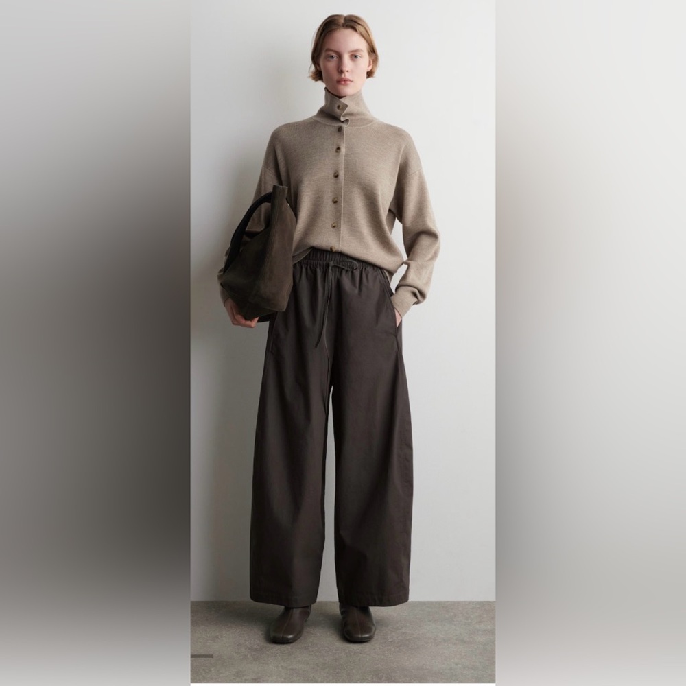 COS ELASTICATED BARREL-LEG PANTS - Size 2 NWT - Sold Out Online